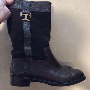 Tory Burch leather boot size 10